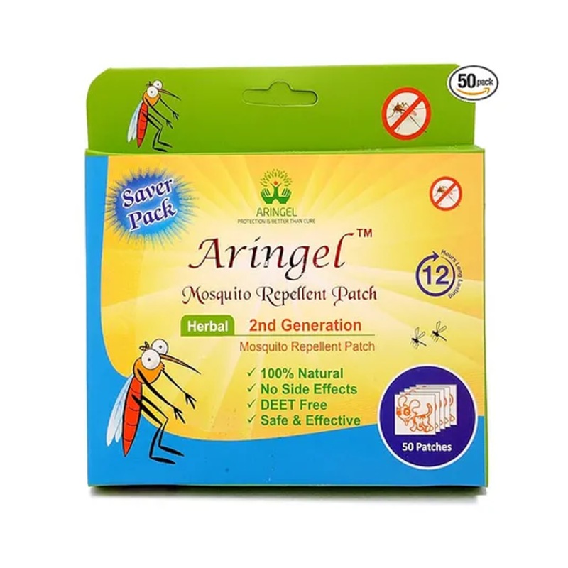 Aringel Second Generation Herbal Mosquito Repellent Patch – 50 Patches