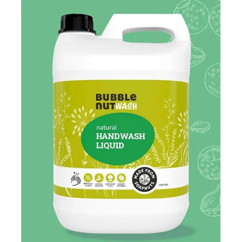 BubbleNut Wash   Natural & Organic Hand Wash Liquid (5 lits)