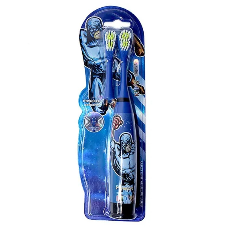 Enorme Battery Powered Electric Soft Bristles Toothbrush with Extra Brush – Blue