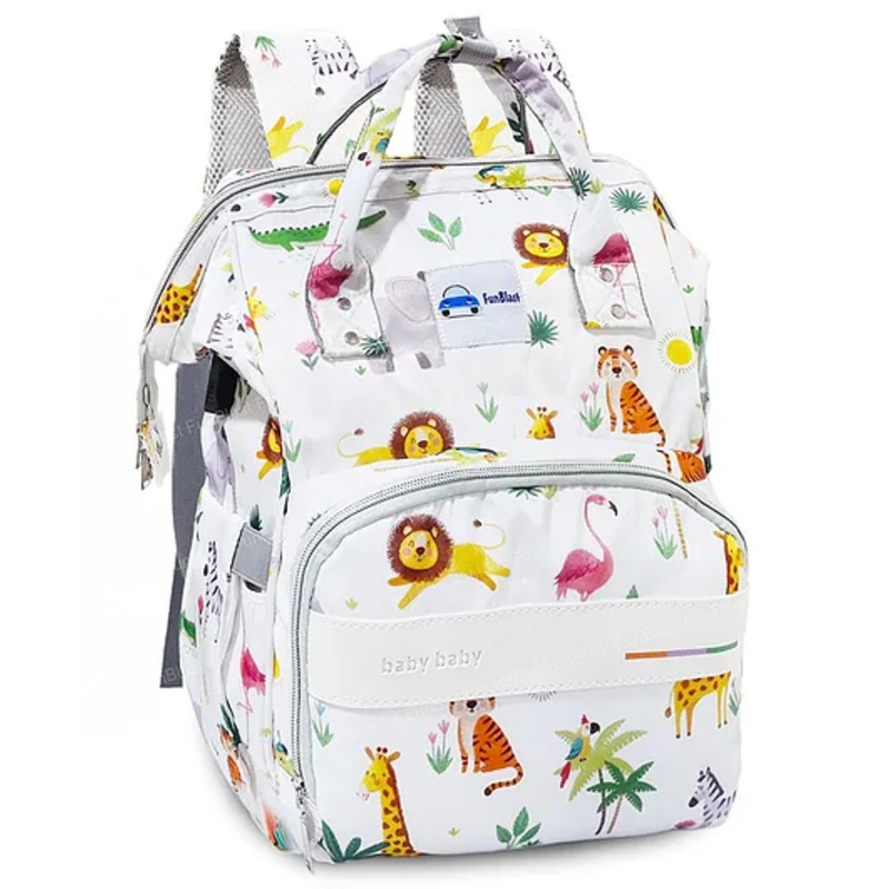 FunBlast Large Capacity Mother Bag with Multiple Pockets for Mothers  Jungle