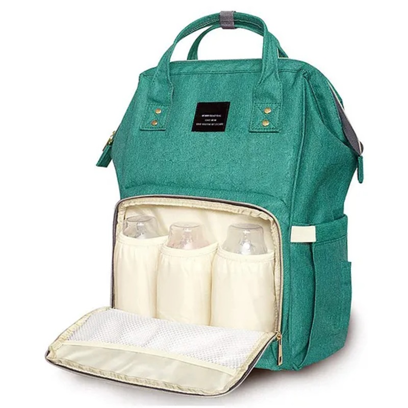 House of Quirk Baby Diaper Bag Maternity Backpack-Jeep Green