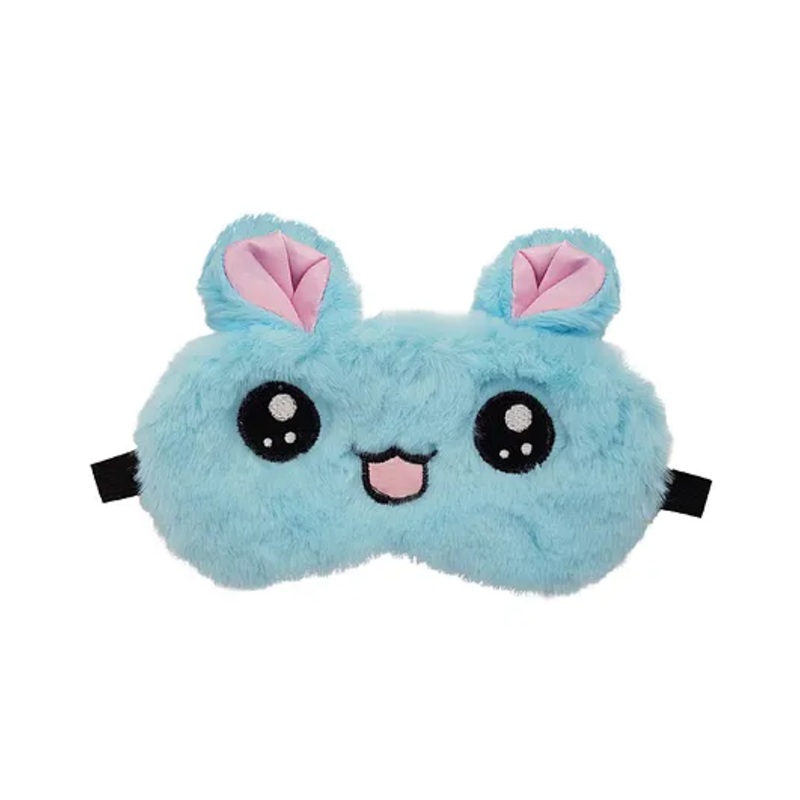 Jenna Fur Kitty Blue Cute Sleeping Eye Mask