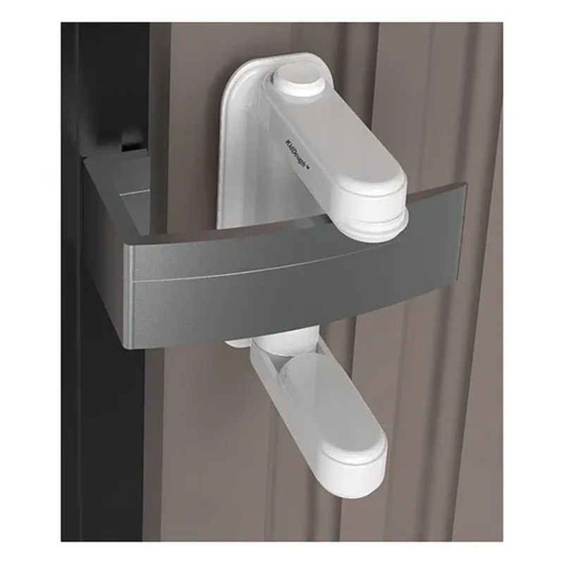 KidDough Baby Proofing Door Handle Safety Lock Pack of 2 – White