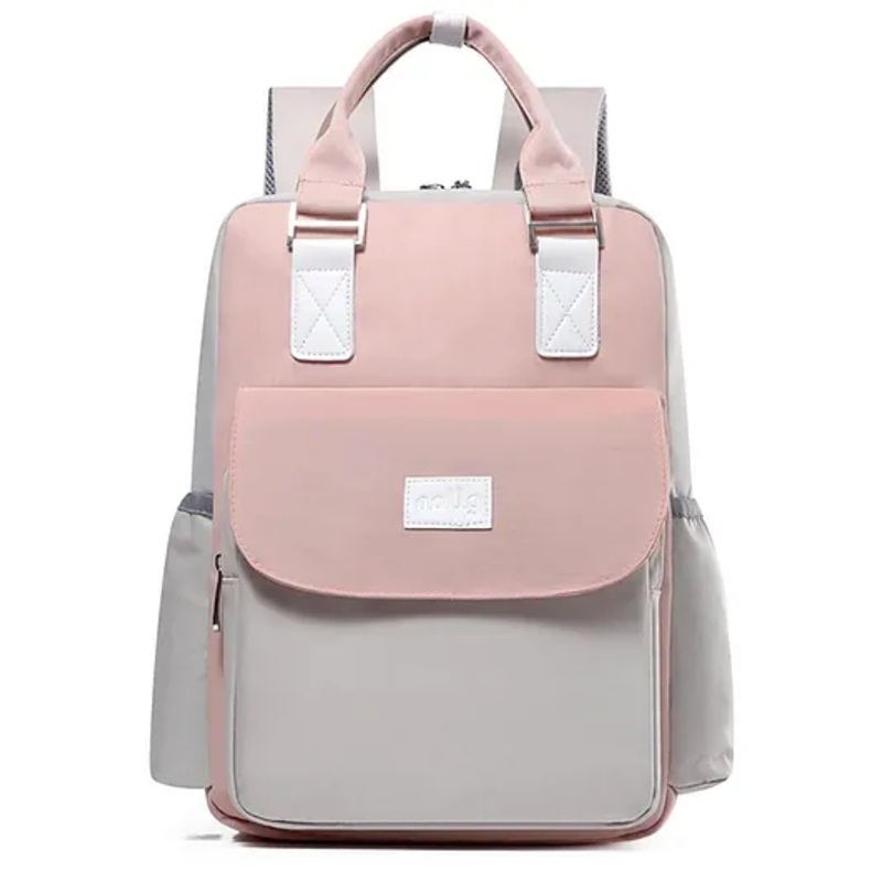 OBABY Baby Diaper Bag Spacious Multi-pocket Diaper Backpack – Pink