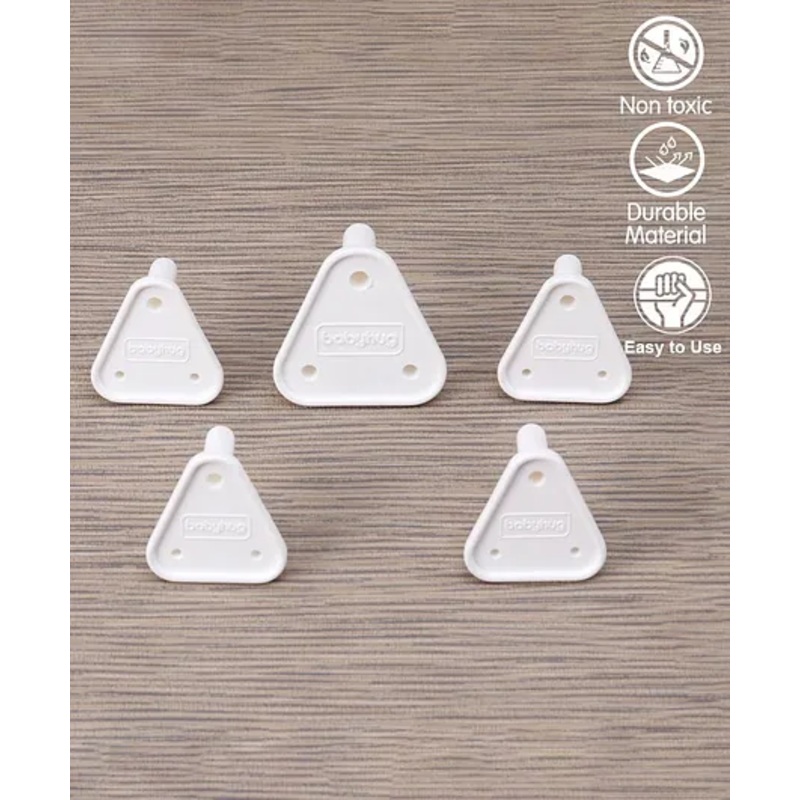 Babyhug Safety Electric Socket Plug Cover Guards – Pack of 5