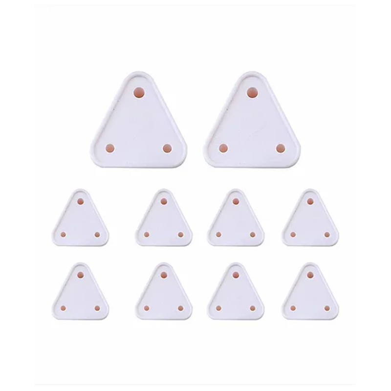 BabySafeHouse Electrical Socket Cover Guards White – Pack of 10