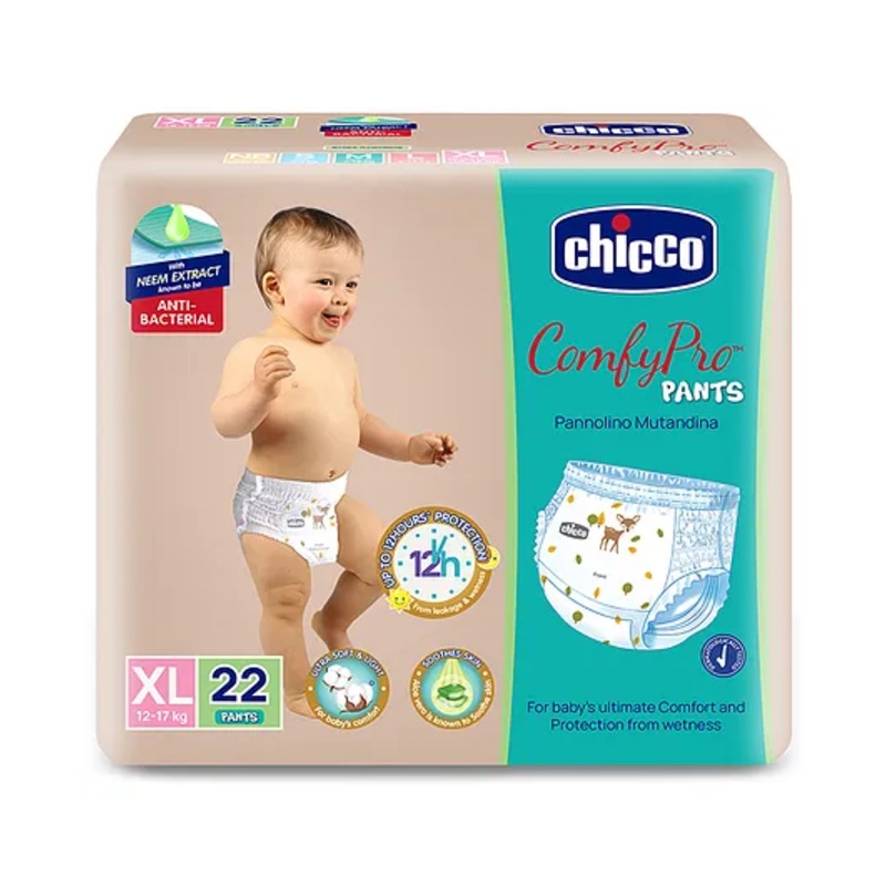 Chicco Comfypro Diaper Pants Extra Large – 22 Pieces
