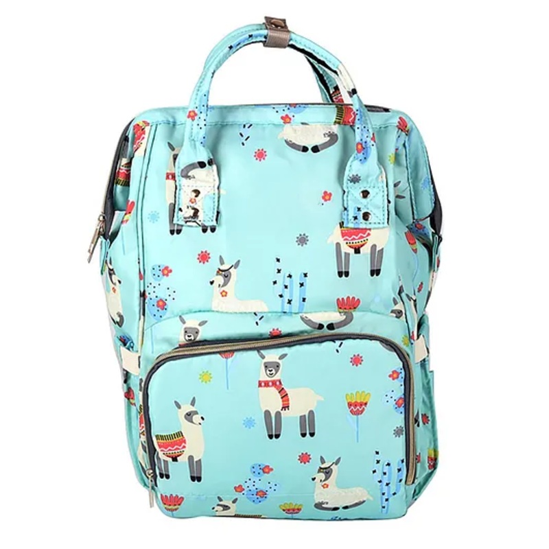House of Quirk Maternity Backpack  – Alpaca Light Blue