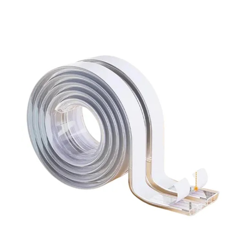 Nexbie Transparent Anti-Collision PVC Clear Guard Edge Protector Strip Cabinet Edge Protection Baby Proofing Corner Protector (2 Meters)