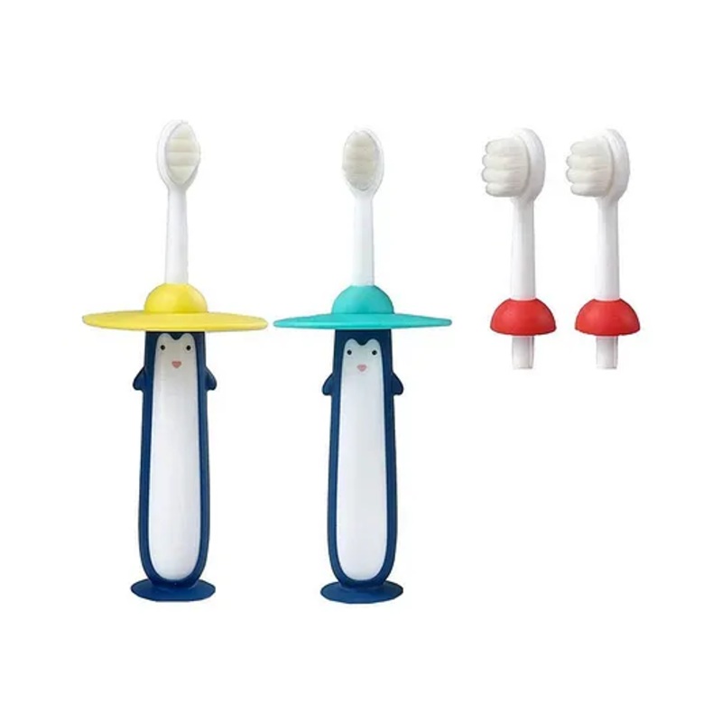 SKB Penguin Design Cute and Soft Tooth Brush – Multicolour
