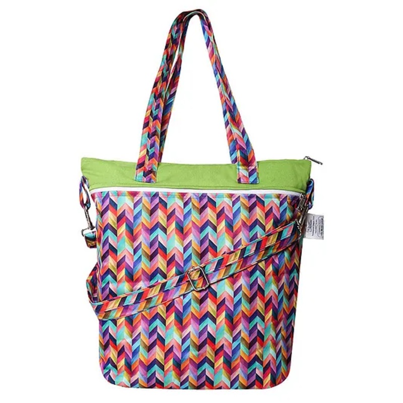 SuperBottoms Color Pop Theme Waterproof Diaper Tote Bag – Multicolor