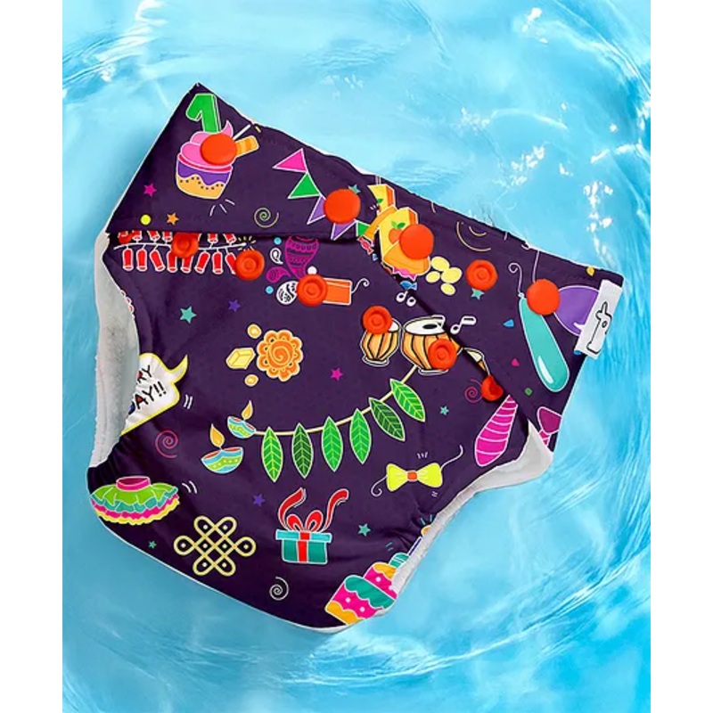 SuperBottoms Swimming Diapers for Babies & Toddlers – Washable, Reusable & Adjustable Swim Diapers | Festoon