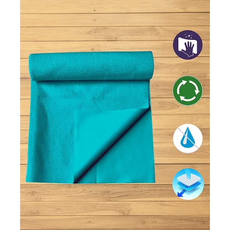 The Little Lookers Baby Dry Sheet Medium – Turquoise