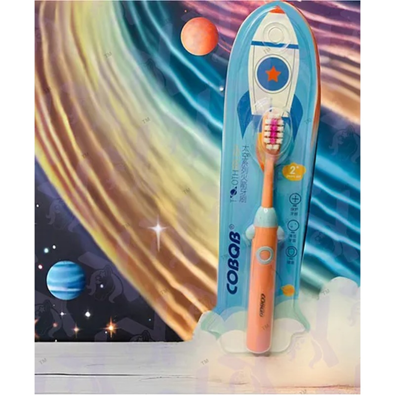 Yunicorn Max Kids Rocket Design Ultra Soft Premium Toothbrush – Colour may vary