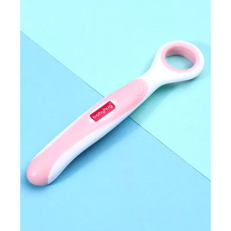 Babyhug Tongue Cleaner – Pink