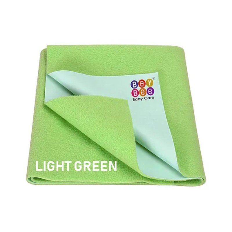 BeyBee Cotton Baby Bed Protecting Mat Extra Large – Light Green