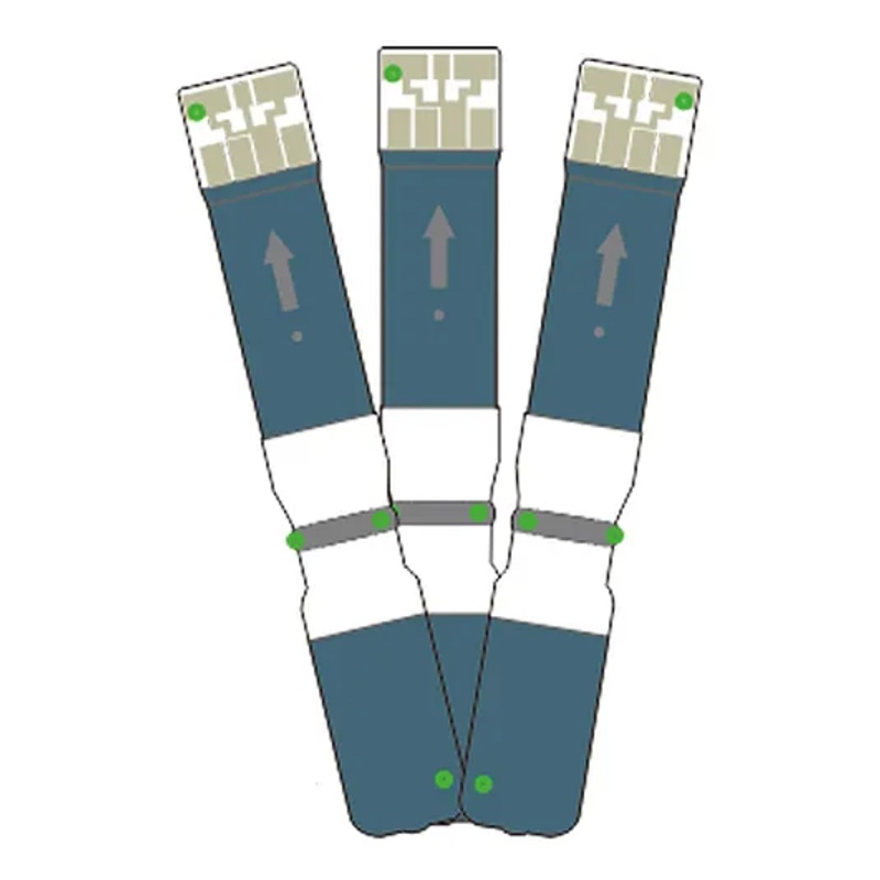 Dr. Odin Ac-307 (gdh-Fad) Blood Glucose 50 Glucometer Strips – Teal Blue