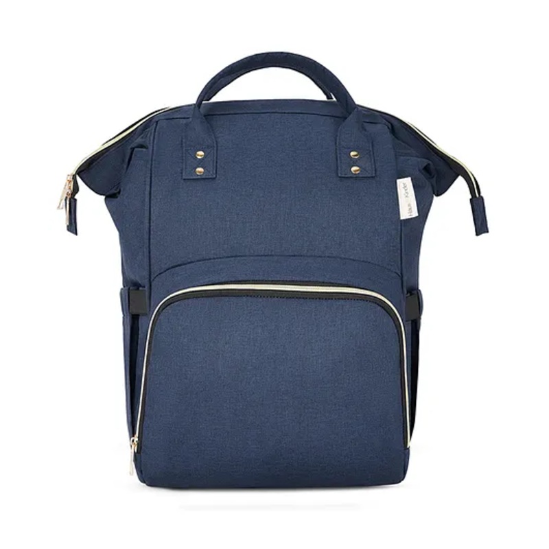 haus & kinder Chic Diaper Bag Backpack for New Parents (Capacity – 20L) , Diaper Bags  (Navy)