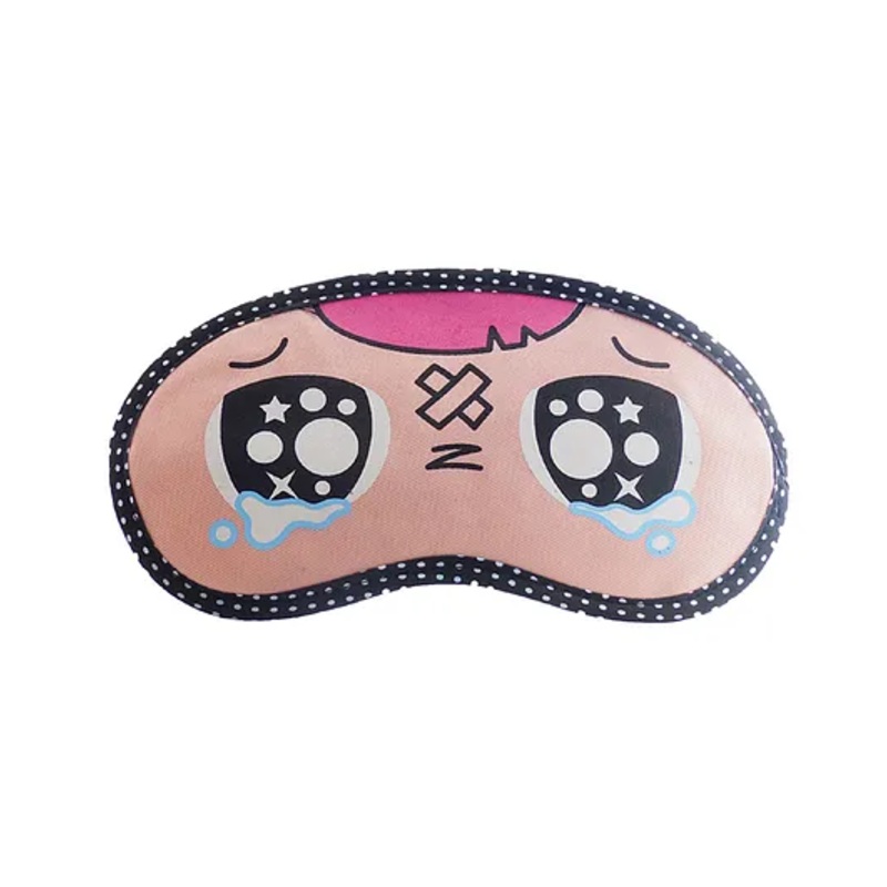 Jenna P Inju Printed Sleeping Eye Mask – Pink