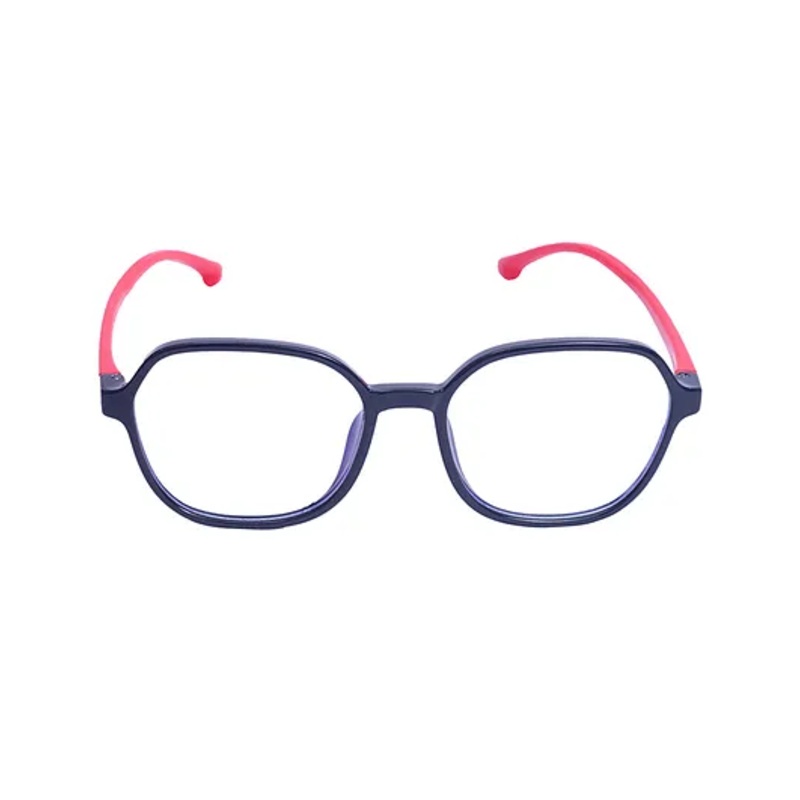 Spiky Silica Gel Oval Blue Block Frame – Pink