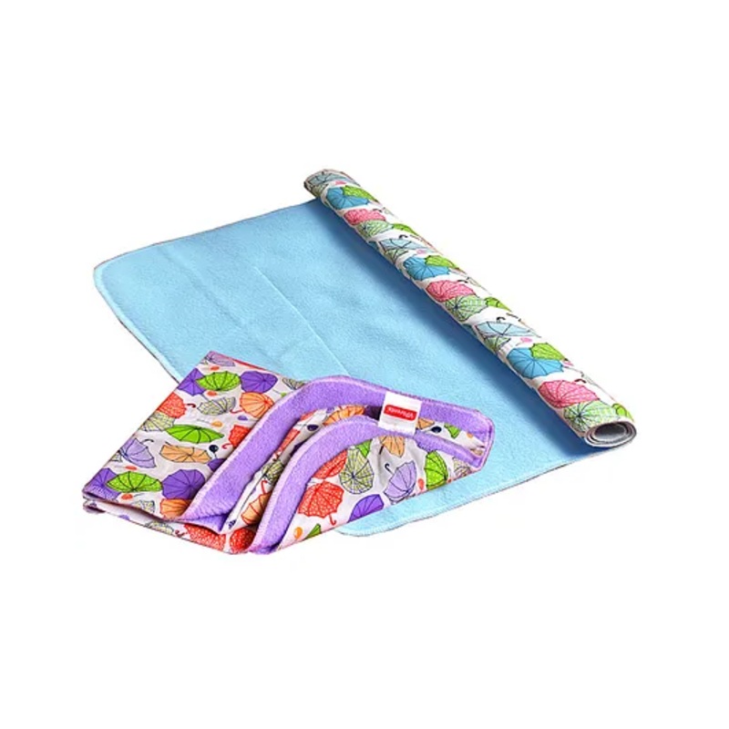Vparents  Diaper Changing Mat – Pink and blue