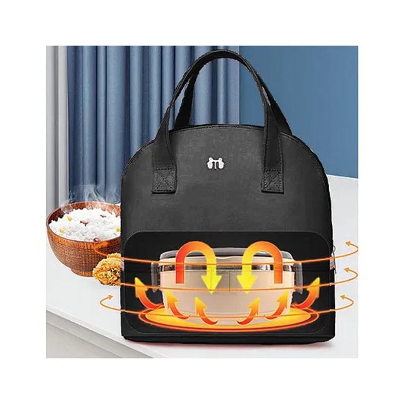 Babymoon Milk Preservation Baby Moms Mothers Diaper Bag Portable Travel Insulated Milk Bottle Container Storage Cooler Bag – Black