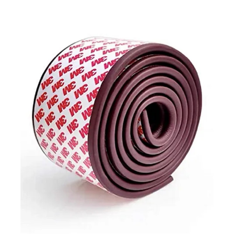 BabySafeHouse Furniture Edge Guard with Adhesive Tape – Brown