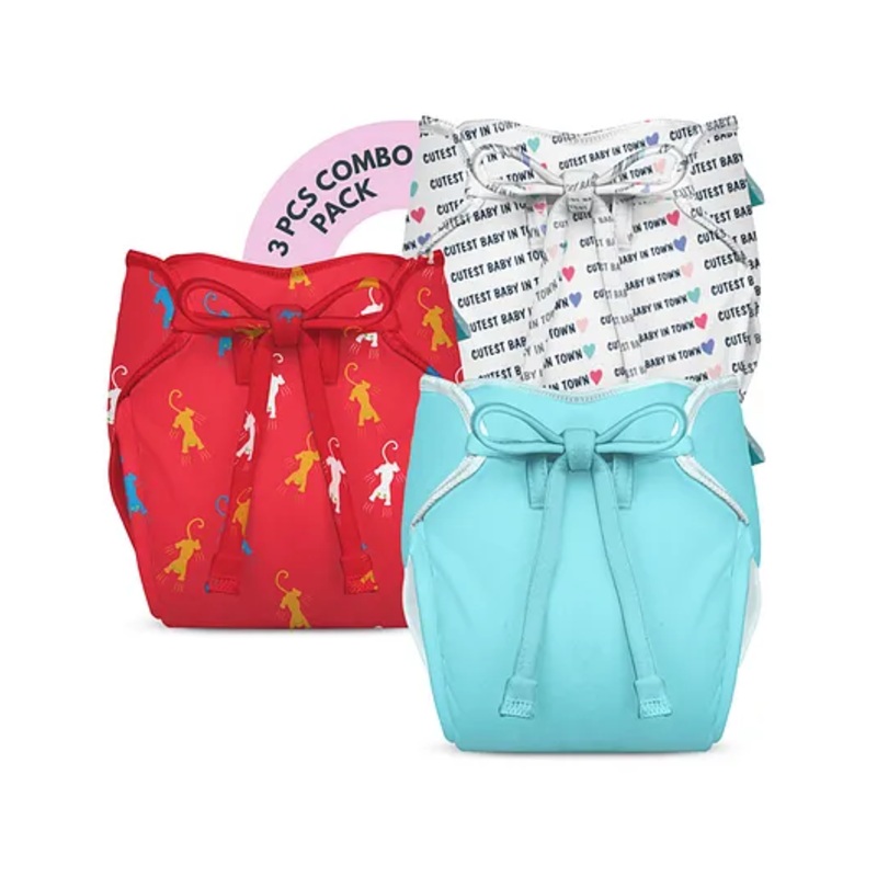 Bumberry Smart Nappy All in One Cloth Diaper  -Kit 10
