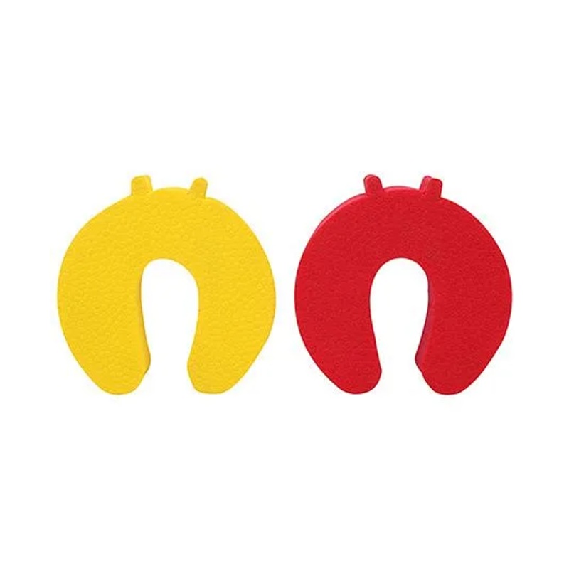 Cutez Safety Door Drawer Guards Small Yellow And Red – 2 Pieces