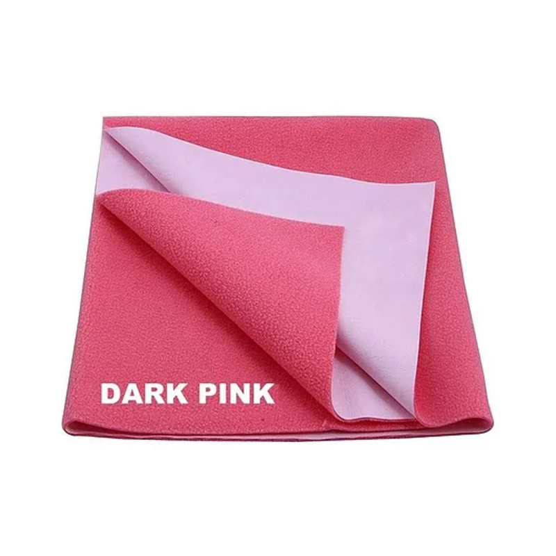Elementary Smart Dry Waterproof Small Bed Protector Sheet – Dark Pink