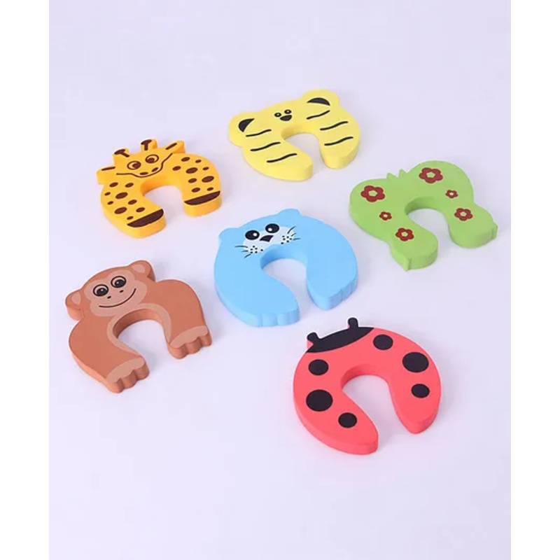 EVA Door Stoppers Pack of 6 – Multicolor