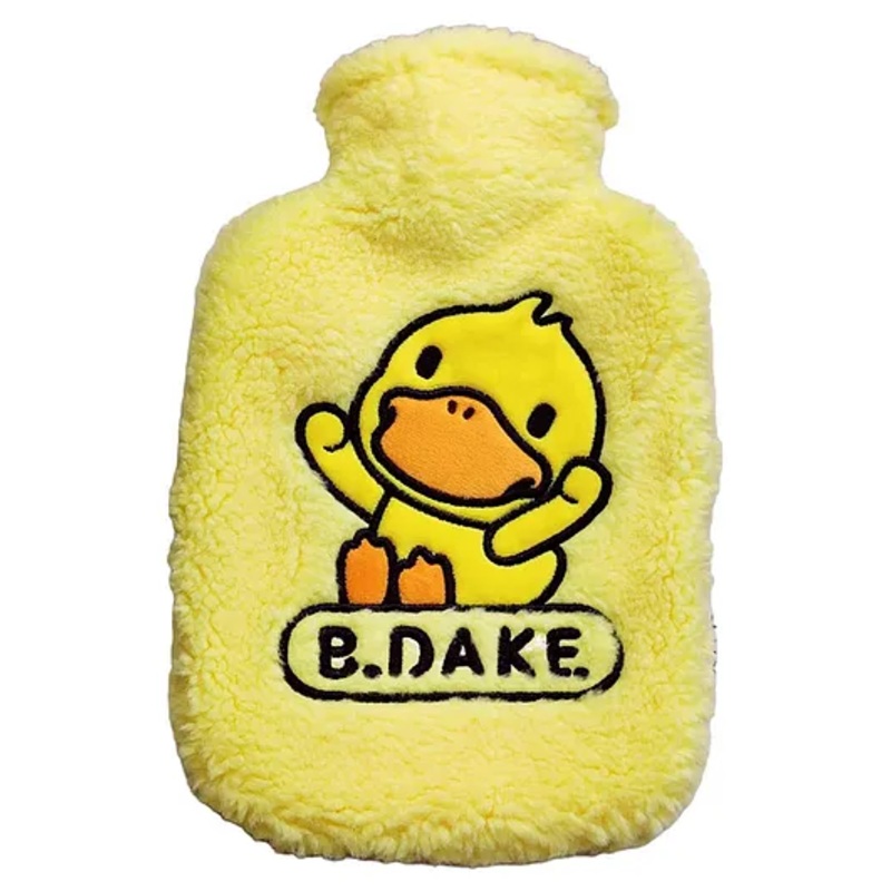 FunBlast Duck themed Hot Water Bag with Soft Cover 1000 ML – Yellow