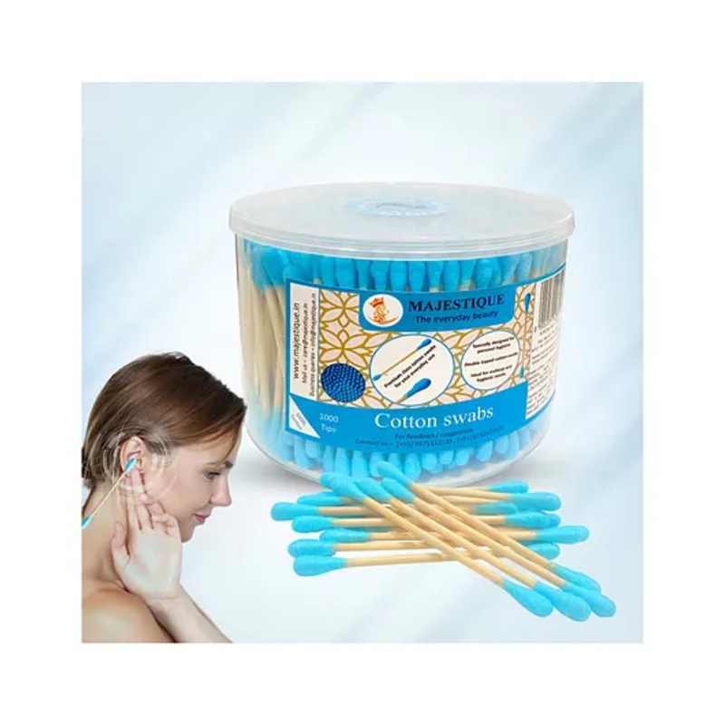 Majestique Swab Ear Cleaner Buds FC2 Eco Friendly & Multi Functional Cotton Swab Stick – 500 Pieces