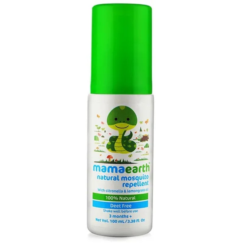 mamaearth Natural Mosquito Repellent Spray With Lemongrass Oil – 100 ml