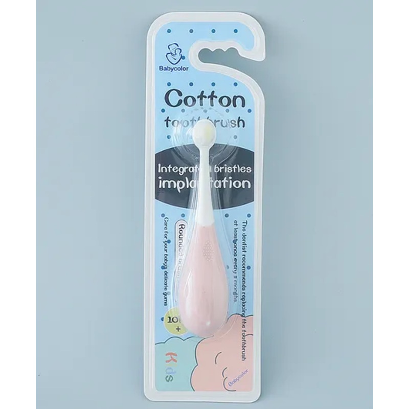 Nano Bristle Cotton Toothbrush  – Pink