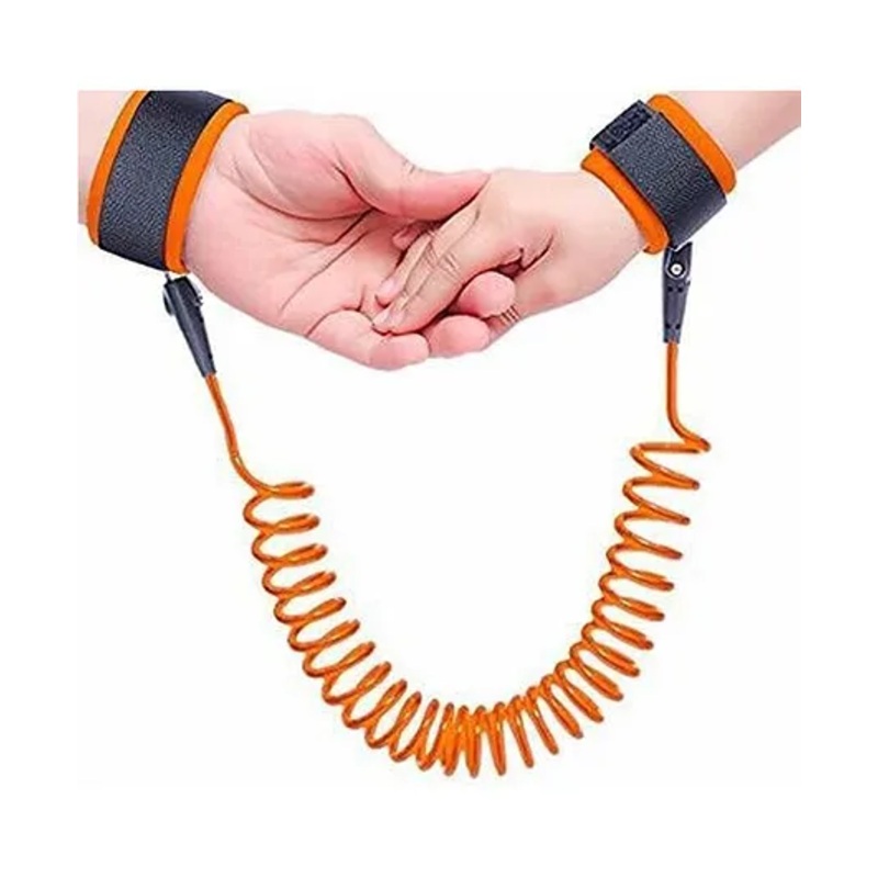 Safe-O-Kid Baby Wrist Link with Key – Adjustable Strap Safety Link for Toddler, Anti-Lost Child Wrist Strap for Outdoor & Travel