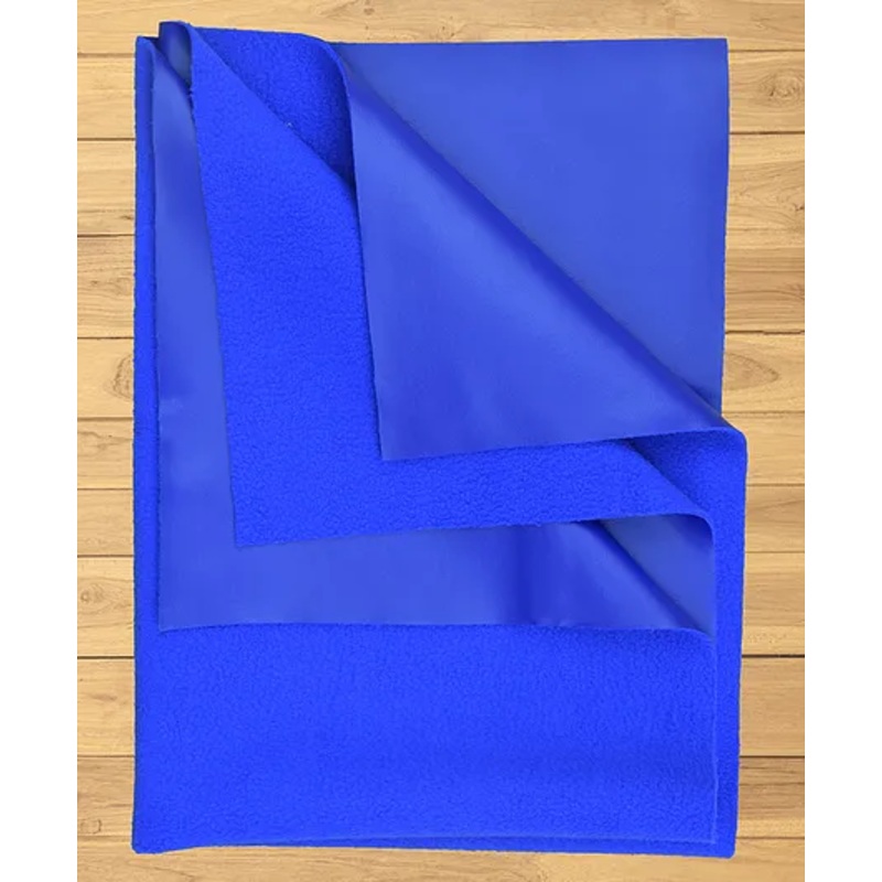 THE LITTLE LOOKERS Quicky Dry Sheets Massage Mats Water Proof Bed Protector Crib Sheets  for Baby Pack of 2 – Blue
