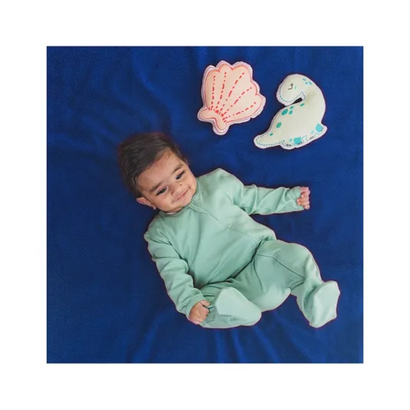 TIDY SLEEP Waterproof Baby Bed Protector Dry Sheet For New Born Babies- Midnight Blue (Large)