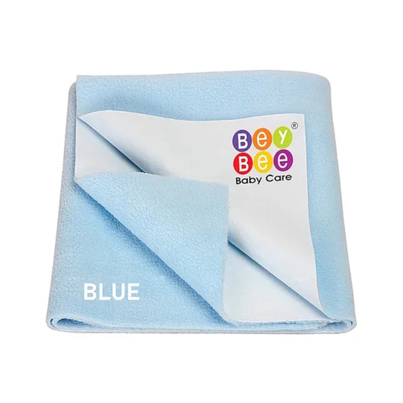 Bey Bee Cotton Baby Bed Protecting Mat Small – Blue