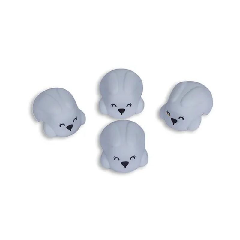 Kiddery Baby Proofing Corner Guard Pre Taped Corner Protectors Crafted with Silicon Rabbit – Grey