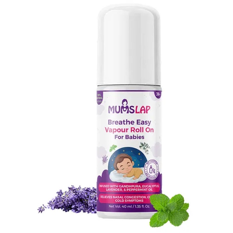 MumsLap Breathe Easy Vapour Roll On- 40 ml