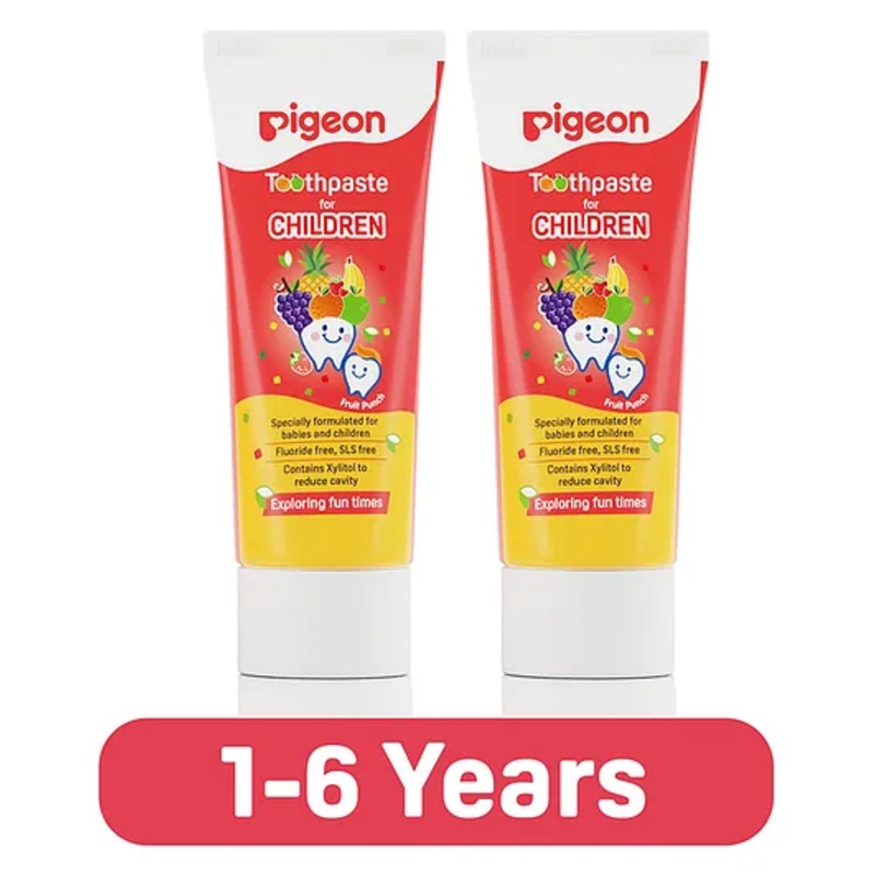 Pigeon Children Toothpaste Fruit Punch Pack Of 2 – 45 gm