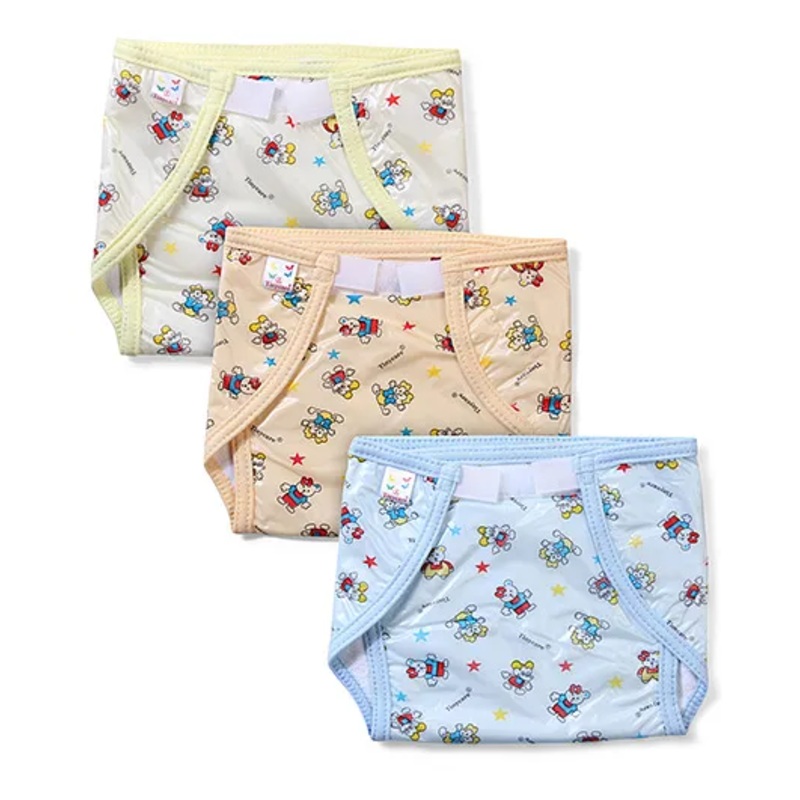 Tinycare Waterproof Nappy Large – Set of 3 (Color May Vary)