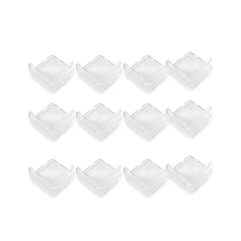 Bembika L Shaped Baby Safety Corner Protector Pack of 12 – White