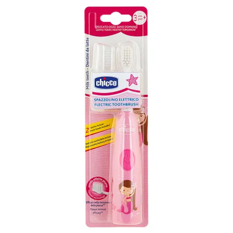 Chicco Gentle Electric Toothbrush – Pink White
