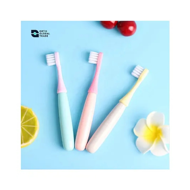ORTIS Soft Bristle Toothbrush Pack of 3 – (Color and Design May Vary)