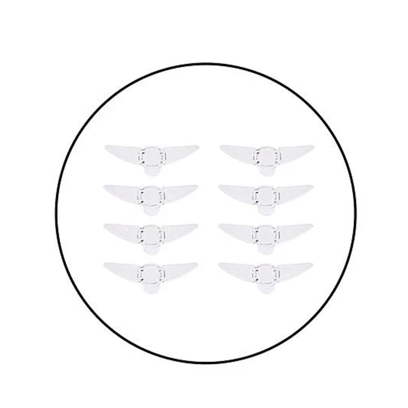 Safe-O-Kid Butterfly Shaped Sliding Window Lock White – Pack of 8