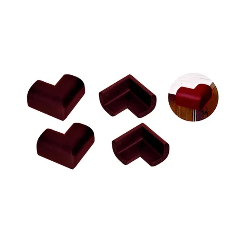 The Little Looker Baby Proofing Corner Guards Pack of 4 – Maroon