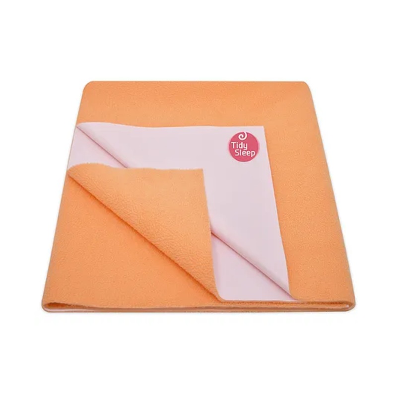 TIDY SLEEP Ultra Absorbent Bed Protector Extra Large – Peach