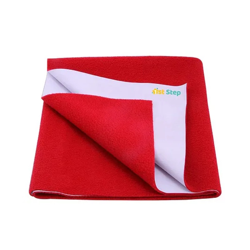 1st Step Extra Absorbent Dry Bed Protector Sheet Large – Red